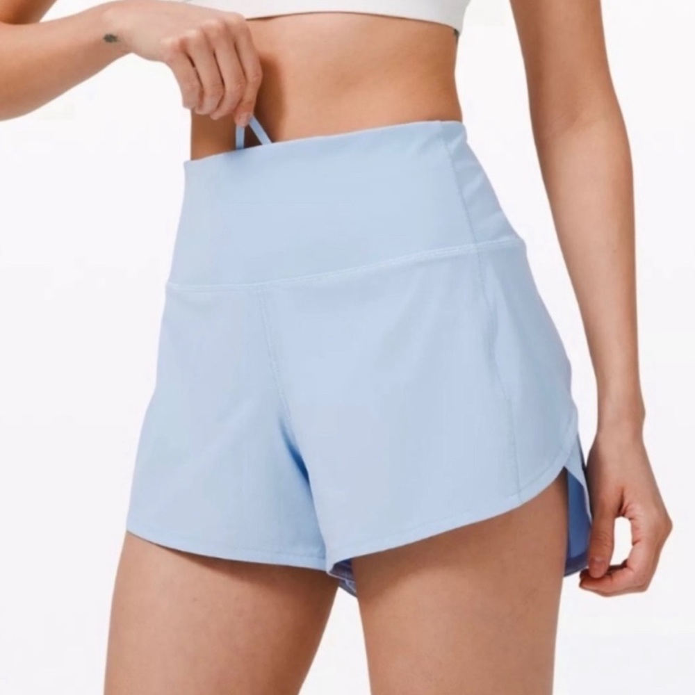 Lululemon High rise speed up running short 4”